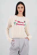 Sueter navideño merry christmas