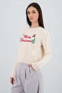 Sueter navideño merry christmas