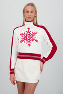 Sueter navideño copo de nieve