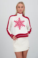 Sueter navideño copo de nieve