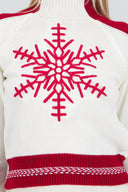 Sueter navideño copo de nieve