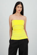 Top tubo con dobles escote Hypsters