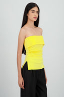 Top tubo con dobles escote Hypsters