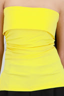 Top tubo con dobles escote Hypsters