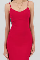Maxi vestido bodycon liso