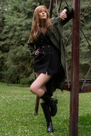 Vestido blazer botones