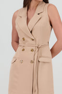 Vestido blazer botones