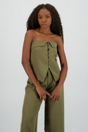 Top off shoulder botones
