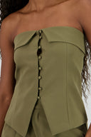 Top off shoulder botones