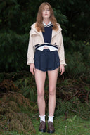 Shorts sastreado con vuelo