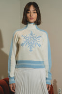 Sueter navideño copo de nieve